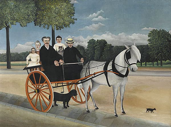 《年輕爸爸的馬車》作品賞析