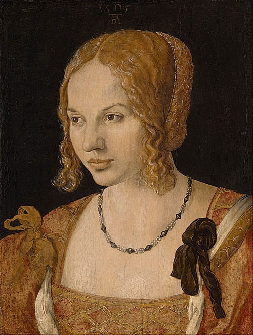 《年轻的威尼斯女子肖像》作品赏析