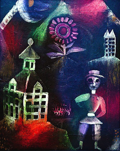 《校舍》作品賞析