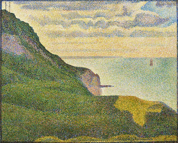 《貝桑港海景》作品賞析