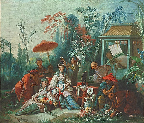 《中國花園》作品賞析