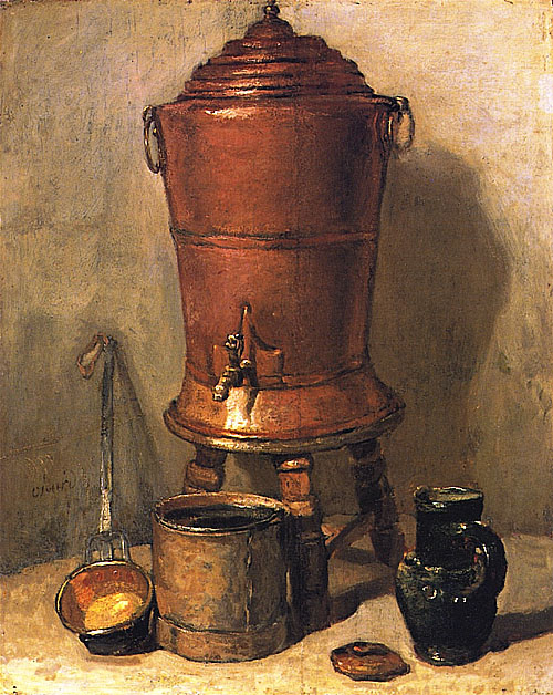 《飲水銅器》作品賞析