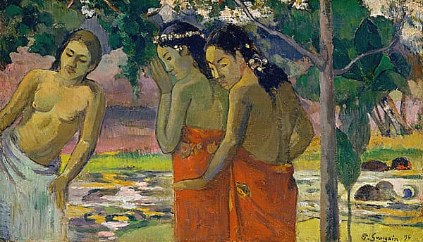 《三位大溪地女人》作品賞析
