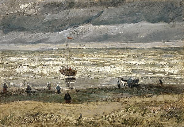 《席凡寧根的海景》作品賞析