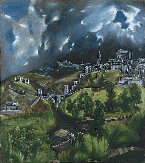 《托勒多的風景》作品賞析