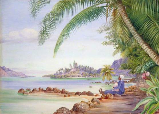《朗德岛和一部分圣安娜隔离岛的风景》作品赏析