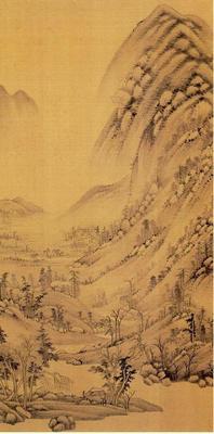《仿宋元人縮本畫跋冊14開-91》作品賞析