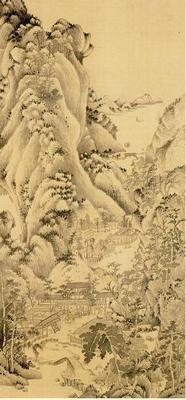 《仿宋元人縮本畫跋冊14開-98》作品賞析