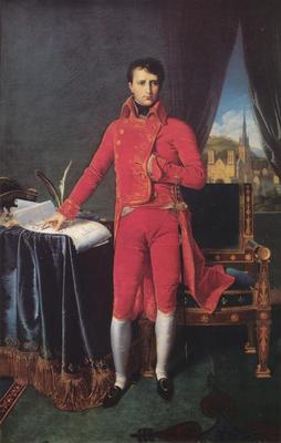 《拿破仑·波拿巴的肖像》作品赏析