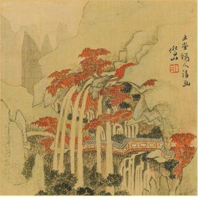 《傅山、傅眉山水花卉冊》作品賞析