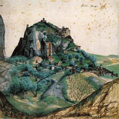 《蒂羅爾的阿科谷的風景》作品賞析