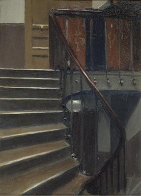 《巴黎里爾四十八街樓梯》作品賞析