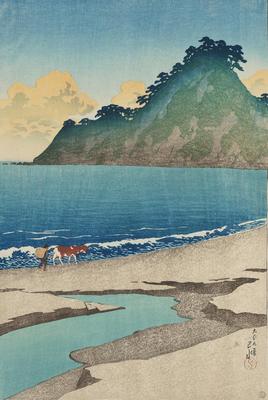 《巖井海灘的夏日早晨》作品賞析