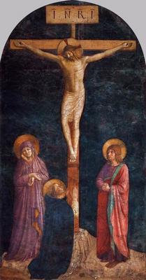 《十字架与圣多米尼克》作品赏析