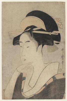 《頭大胸大的美人肖像》作品賞析