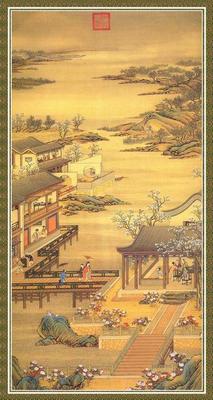 《十二月令圖（4月）》作品賞析