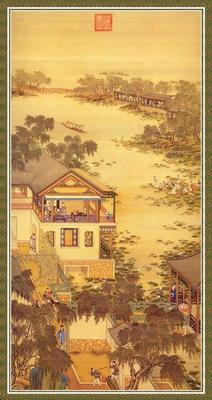 《十二月令圖（6月）》作品賞析