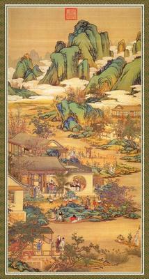 《十二月令圖（9月）》作品賞析