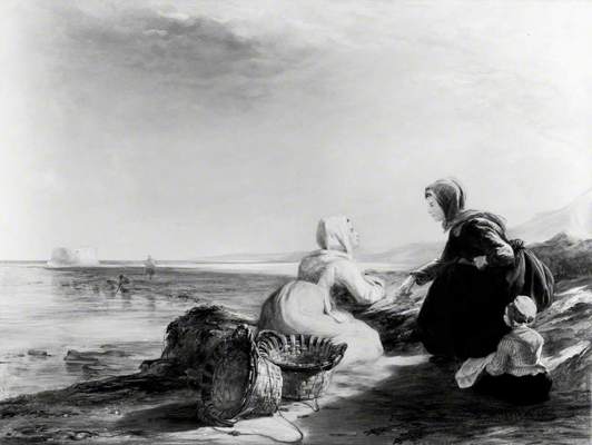 《布倫附近的女捕魚人》作品賞析