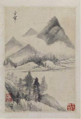 《山水冊10張-1》作品賞析