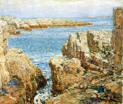 《淺灘島的海岸景色》作品賞析
