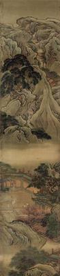 《蓬萊仙境圖屏-5》作品賞析