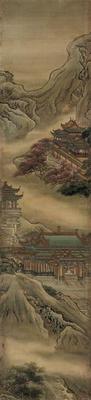 《蓬萊仙境圖屏-6》作品賞析