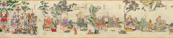 《法界源流圖卷-9》作品賞析