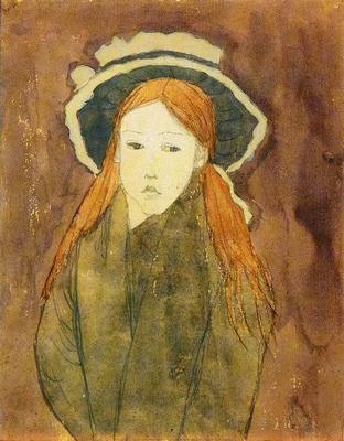 《戴大帽子的小女孩》作品賞析