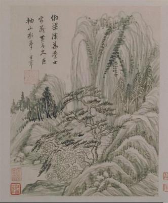 《山水冊(cè)7開(kāi)-7》作品賞析