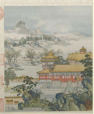 《山水樓閣圖冊1》作品賞析