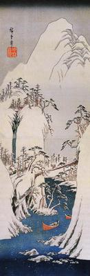 《白雪覆蓋的峽谷》作品賞析