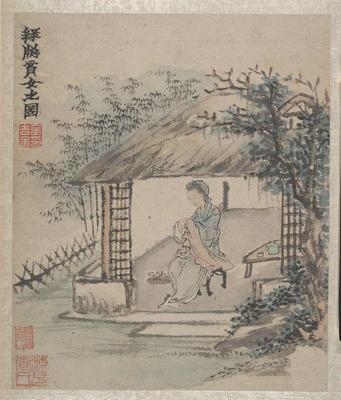 《墨戲圖冊-10》作品賞析