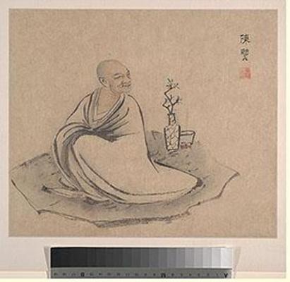 《十六羅漢圖09》作品賞析