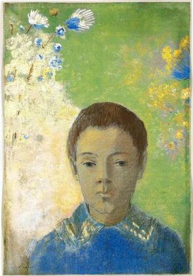 《阿里·雷東肖像》作品賞析