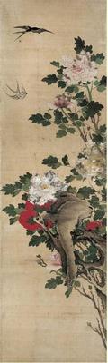 《四季花鳥圖屏1》作品賞析