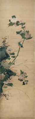 《四季花鳥(niǎo)圖屏6》作品賞析