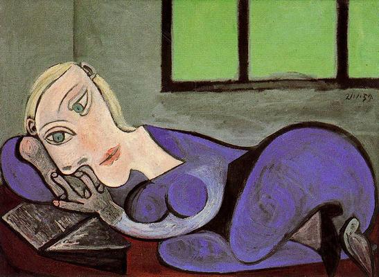 《正在讀書的女人》作品賞析