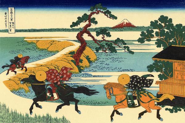 《相田河邊的關(guān)谷》作品賞析