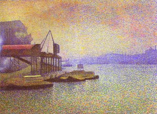《泰晤士河的風(fēng)景》作品賞析