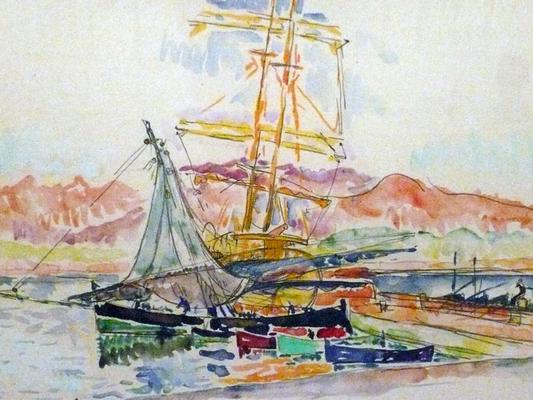 《科西嘉島的風景》作品賞析