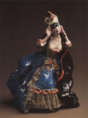 《脫掉面具的女士》作品賞析