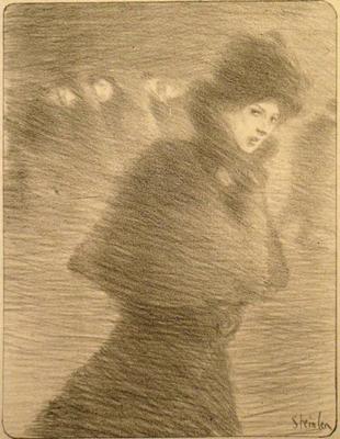 《經過一個女人》作品賞析
