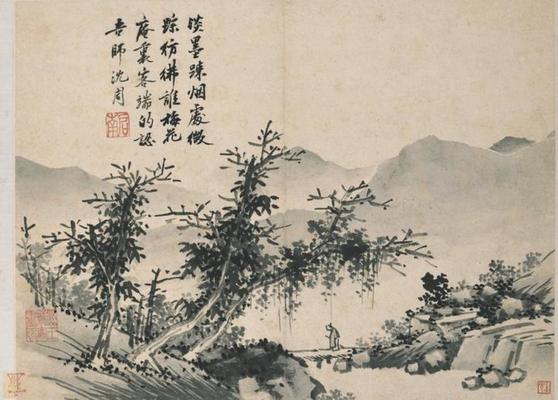 《臥游圖冊07》作品賞析