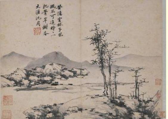 《臥游圖冊02》作品賞析