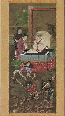 《地獄十王圖一》作品賞析