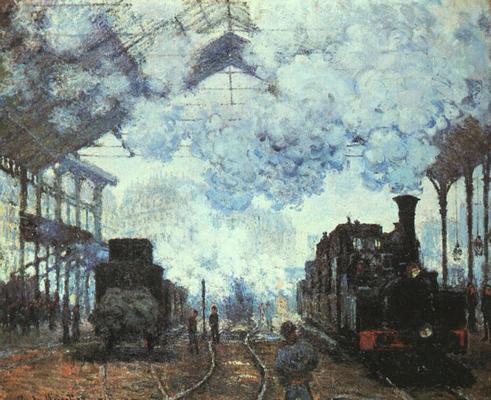 《圣拉扎爾車站》作品賞析