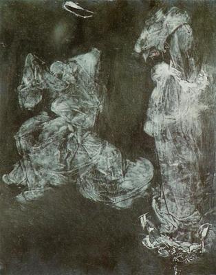 《兩個宗教人物》作品賞析