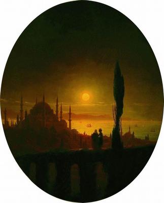 《在海邊的月夜》作品賞析