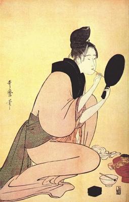 《抹胭脂的妓女》作品賞析